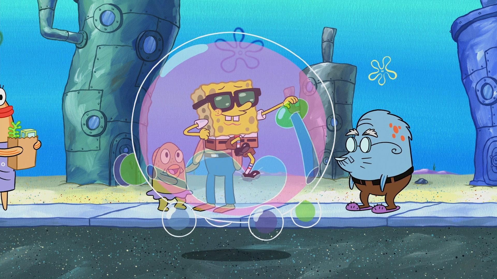 Still from Burst Your Bubble