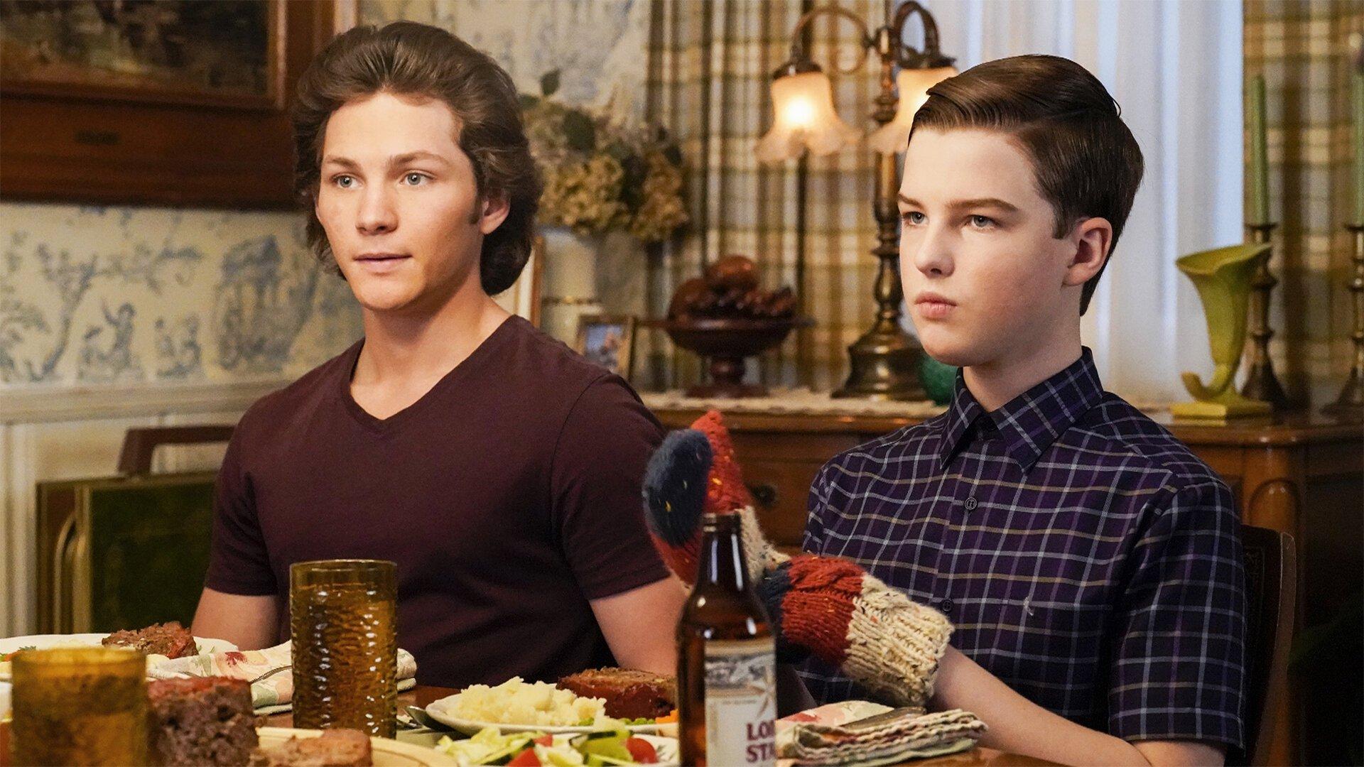 Still from Uncle Sheldon and a Hormonal Firecracker