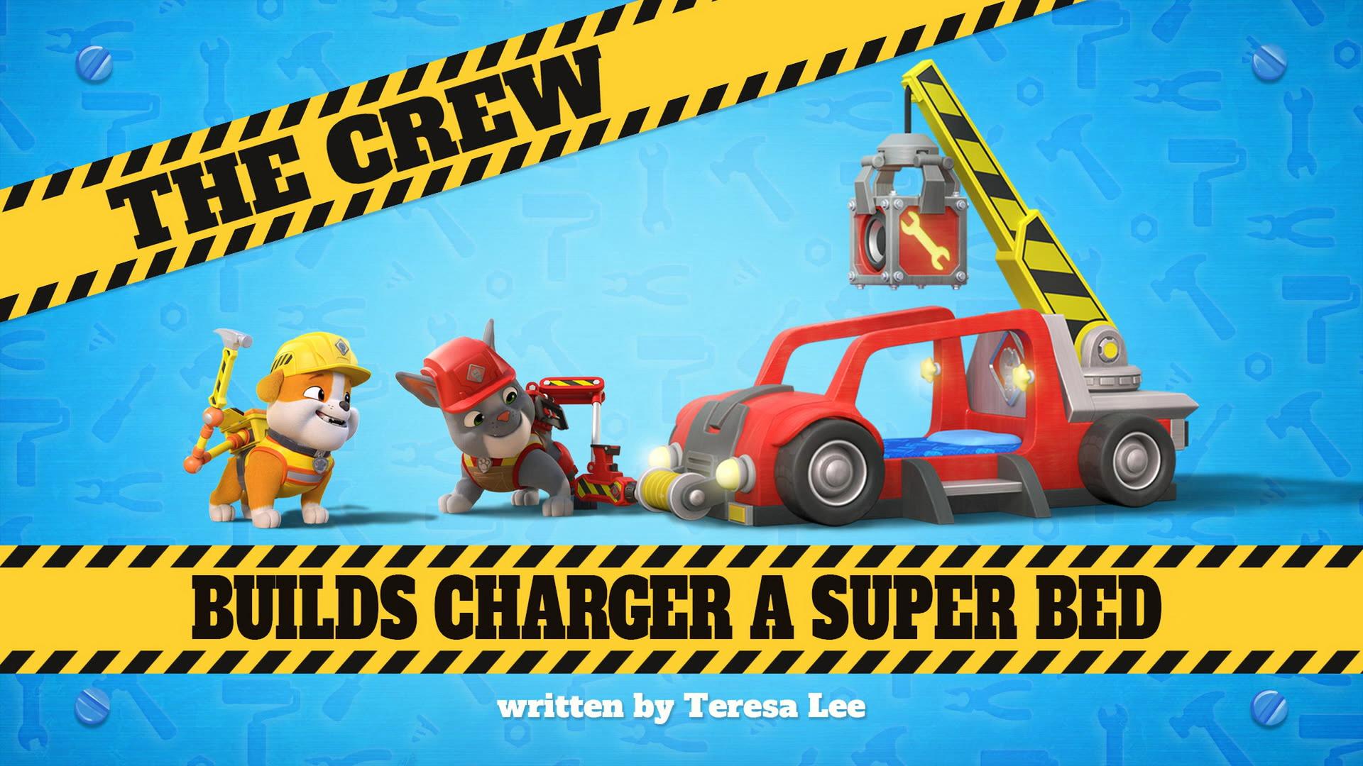 Still from The Crew Builds Charger a Super Bed