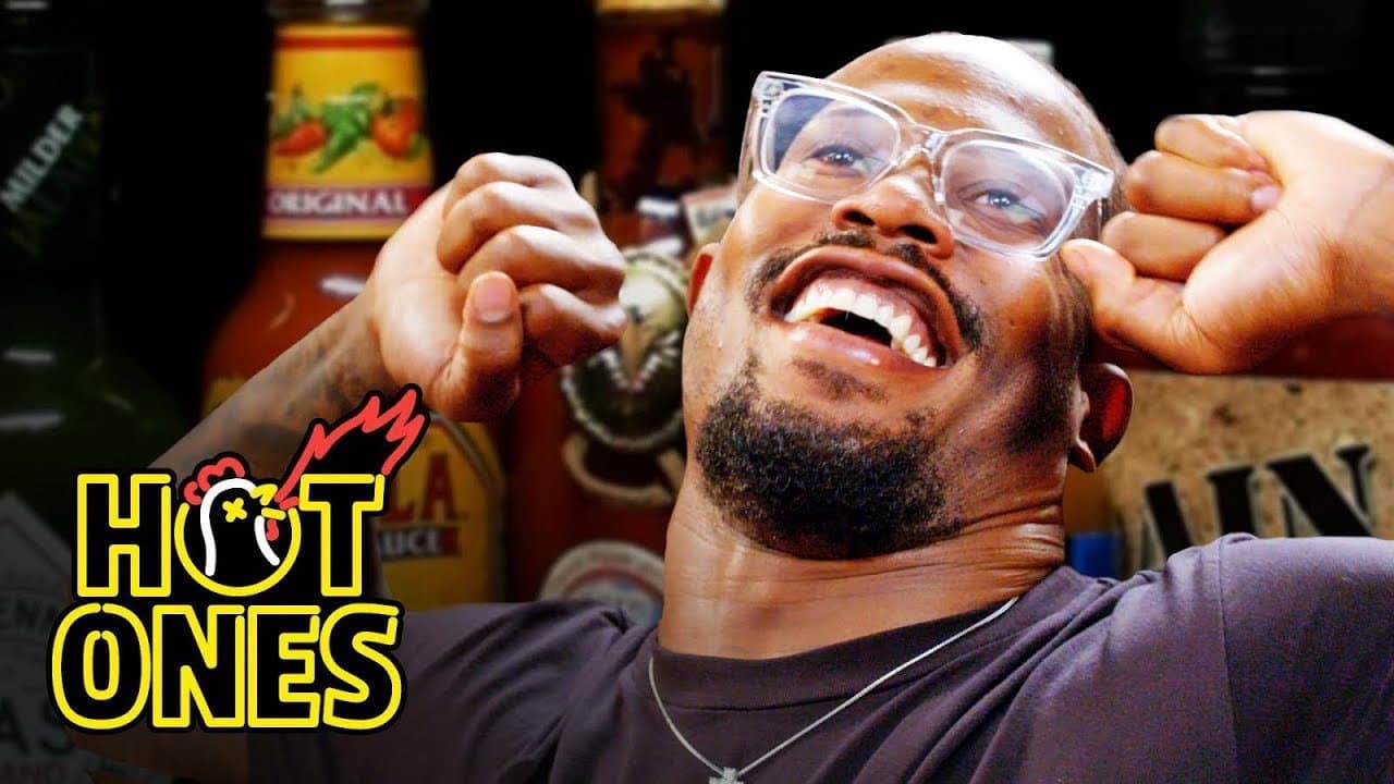 Still from Von Miller Geeks Out Over Spicy Wings