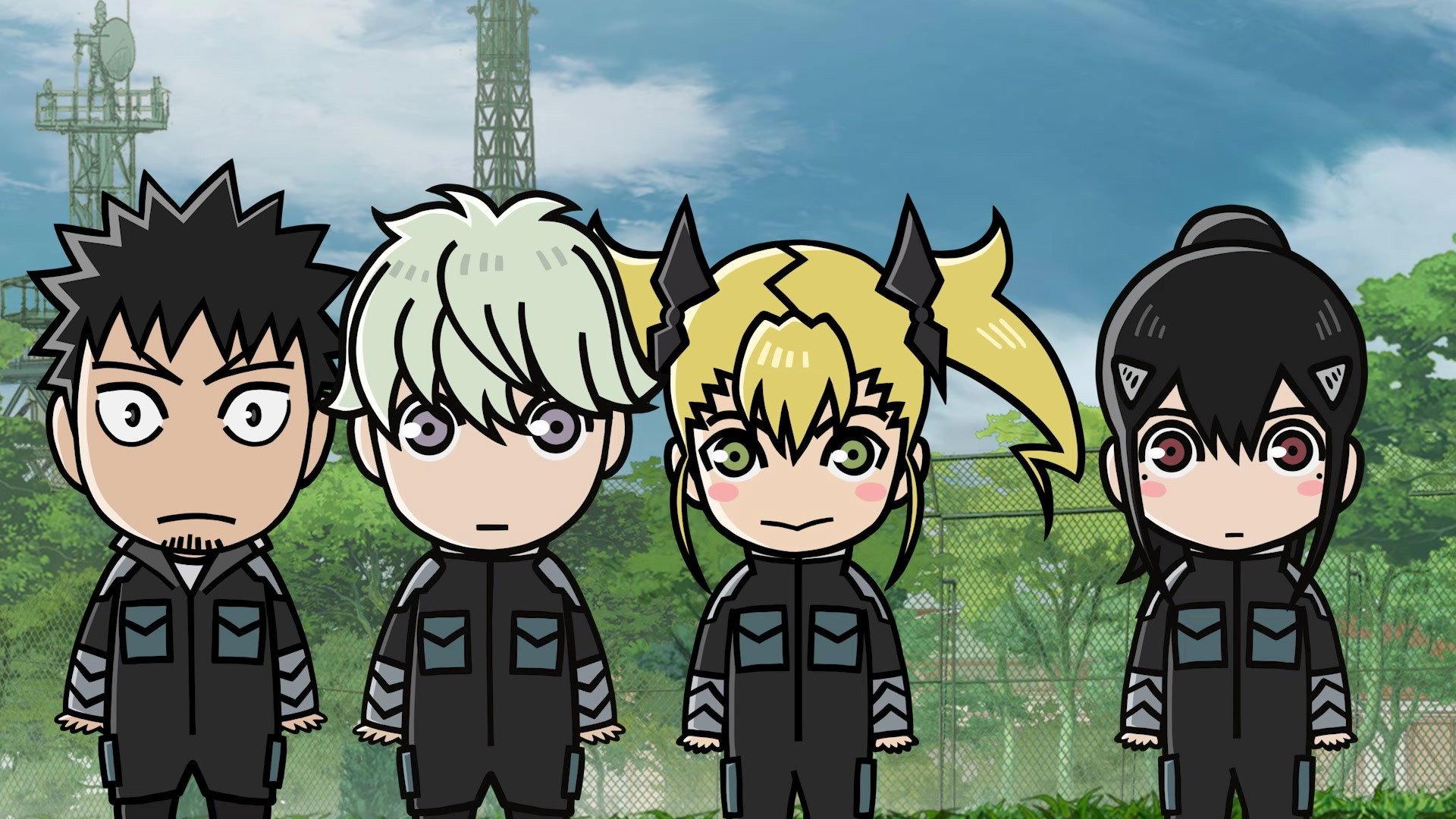 Still from Minute! Kaiju No. 8 #02: Communication Training!