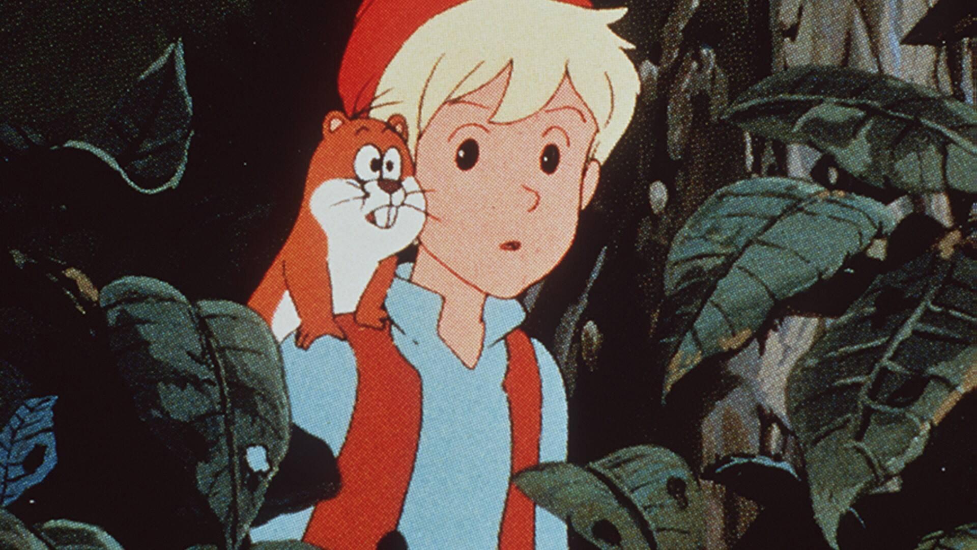 Still from Nils discovers a secret