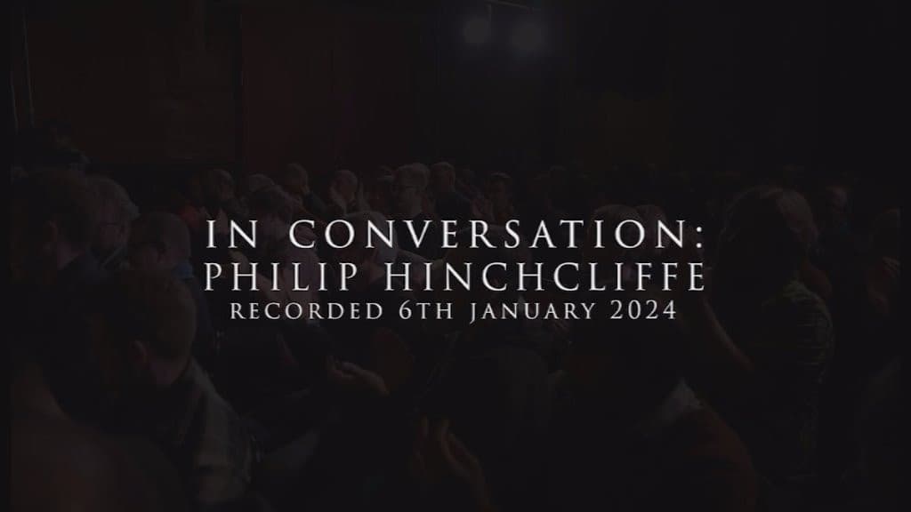 Still from In Conversation with Philip Hinchcliffe