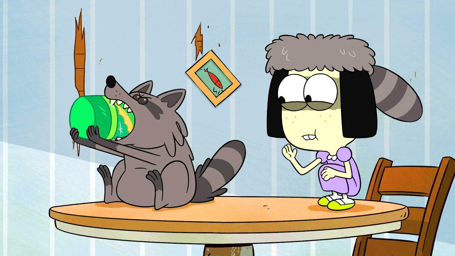Still from Raccooned