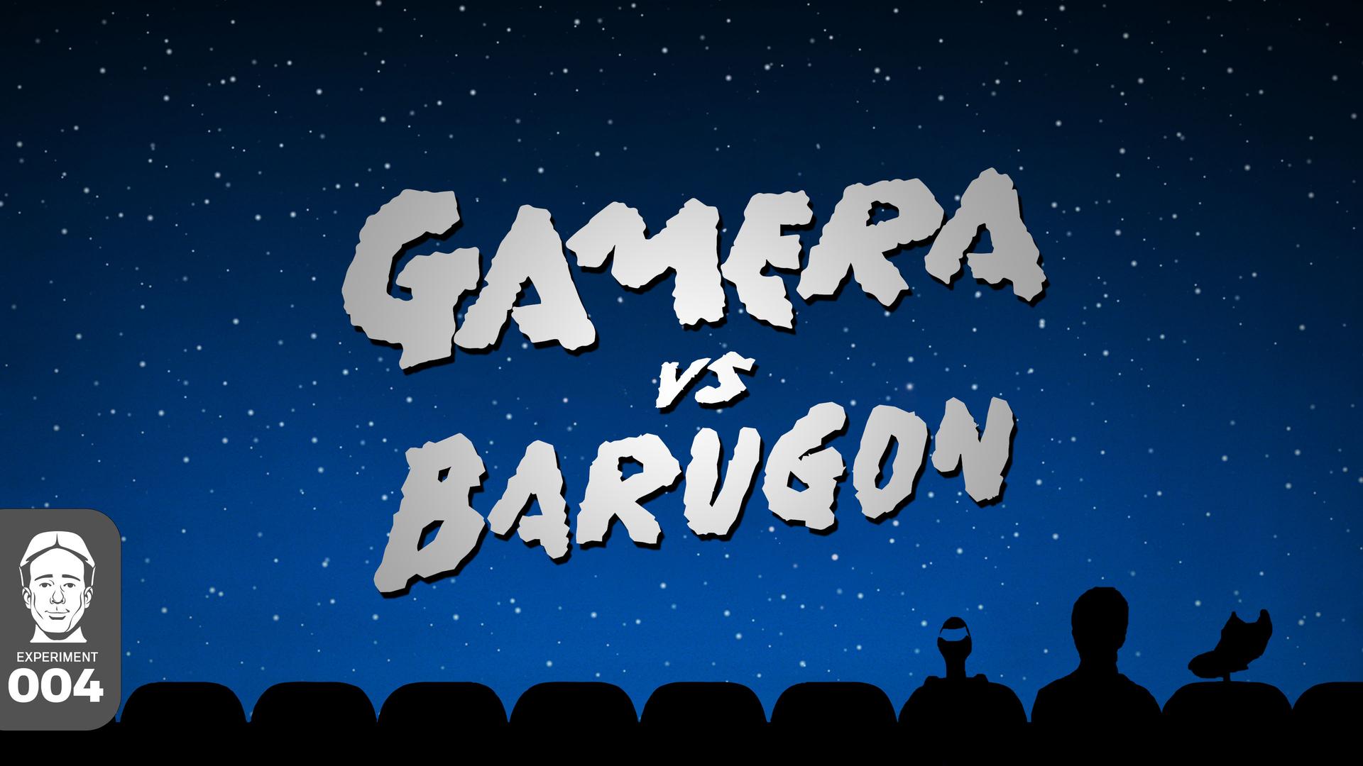 Still from Gamera vs. Barugon