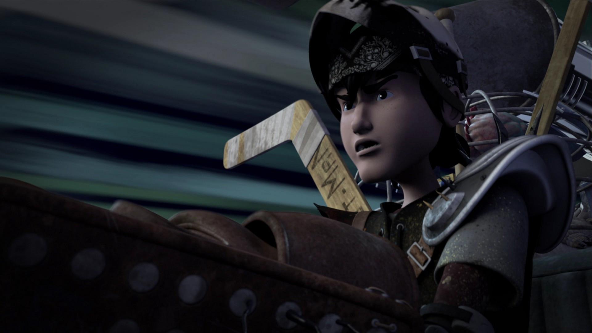 Still from Race with the Demon!