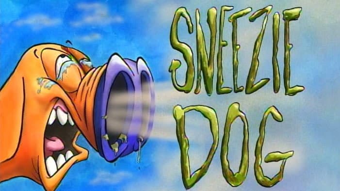 Still from Sneezie Dog