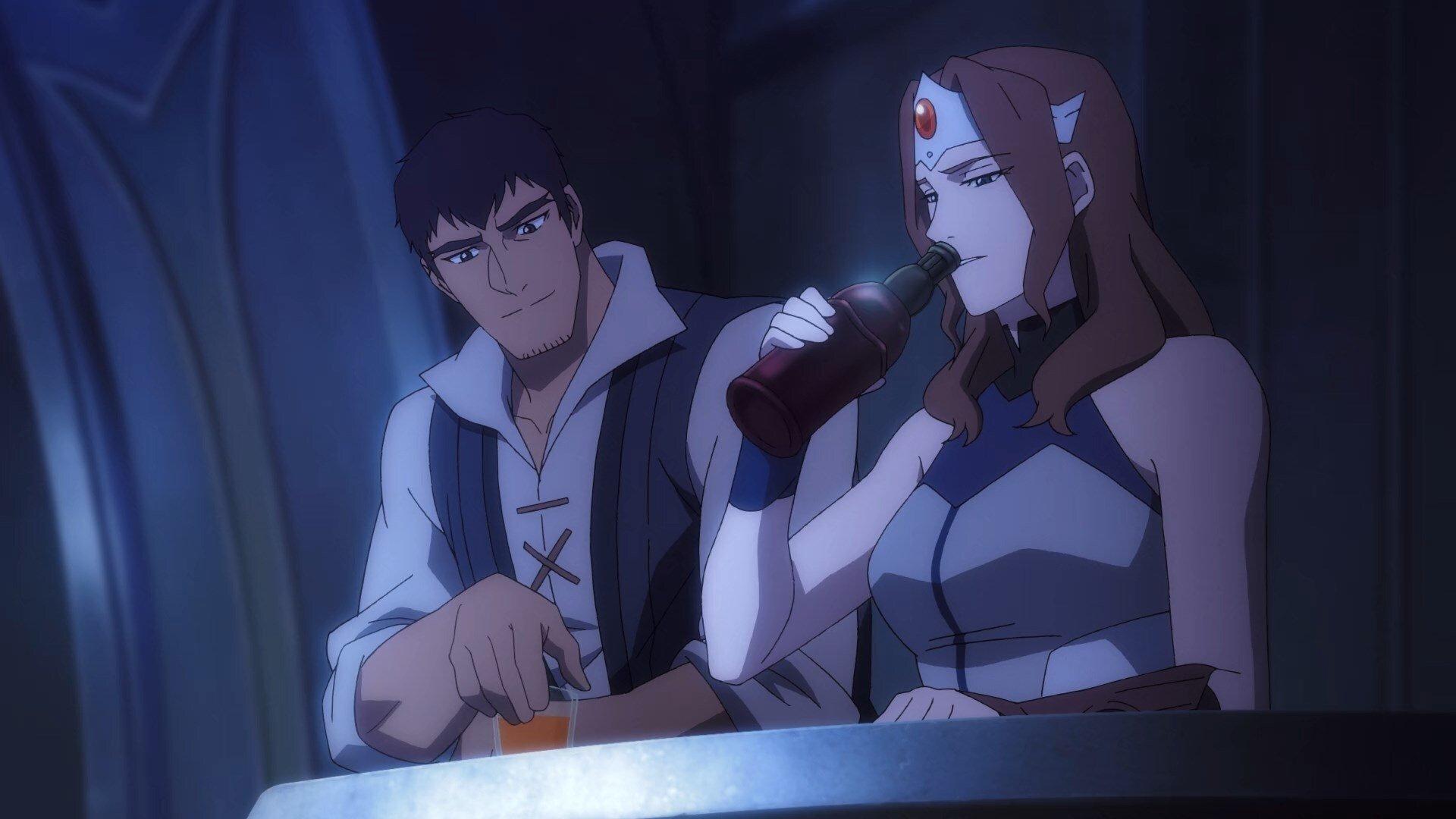Still from The Knight, Death and the Devil