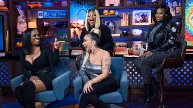 Still from Kandi Burruss, Tameka Tiny Harris, Latocha Scott, & Tamika Scott