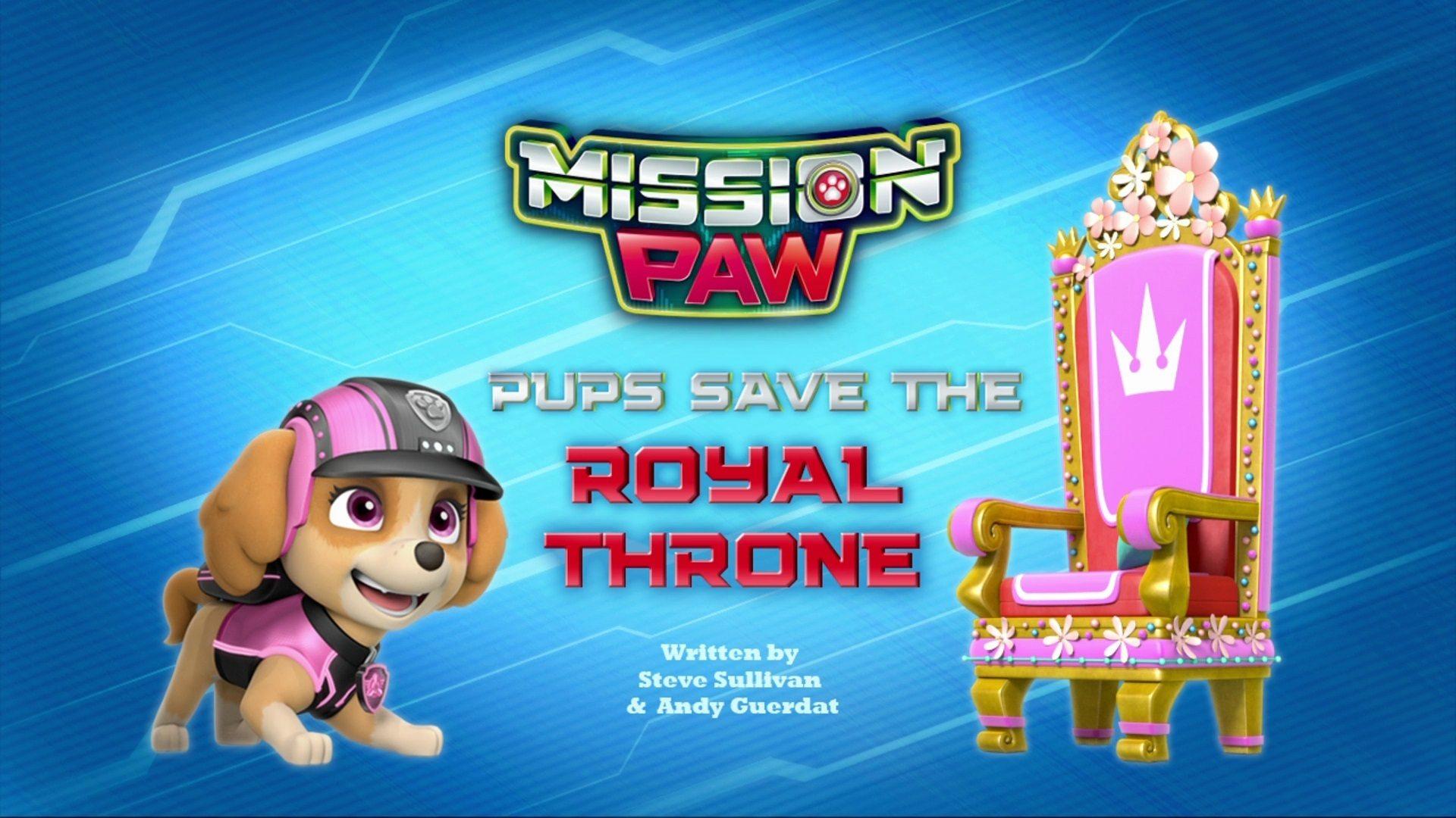 Still from Mission PAW: Pups Save the Royal Throne
