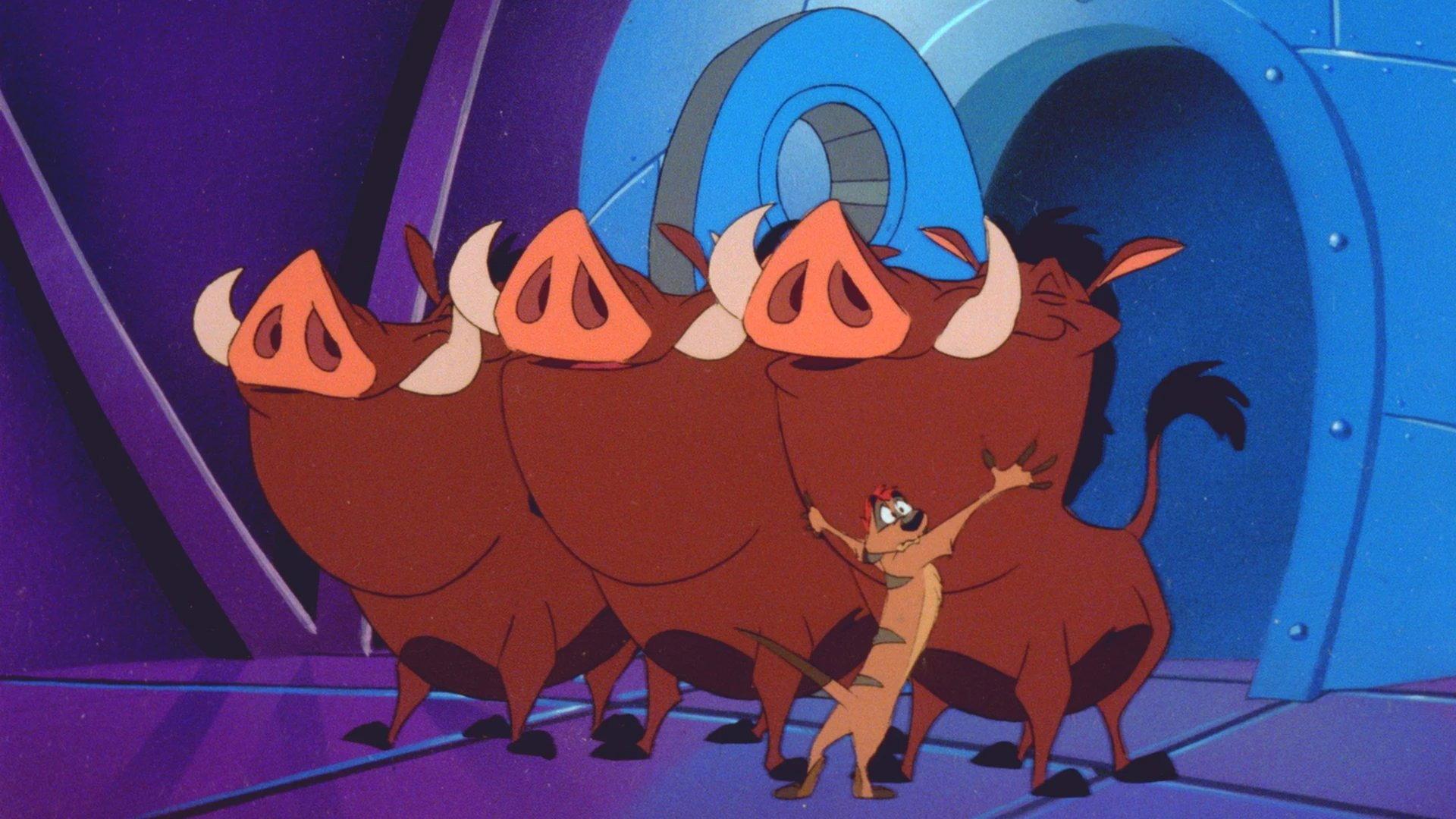 Still from Forbidden Pumbaa