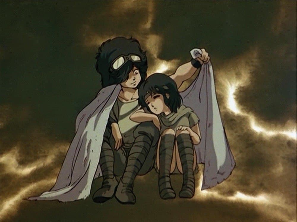 Still from Rei! I’ll Stop Your Tears with My Fist!!