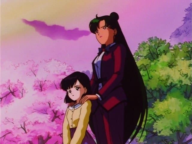 Still from The Cursed Mirror: Mamoru Caught in a Nightmare