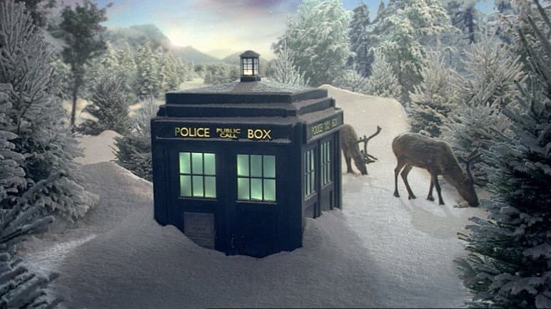 Still from BBC1 Christmas Idents