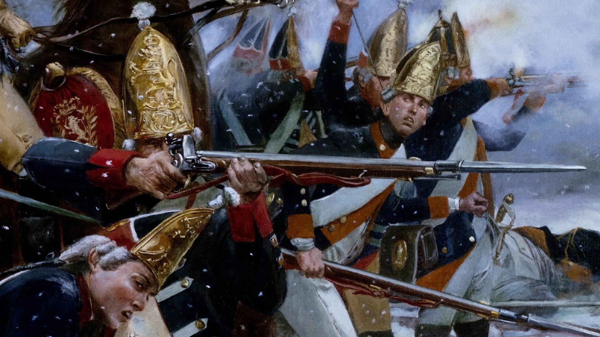 Still from The Times That Try Men's Souls (July 1776 – January 1777)