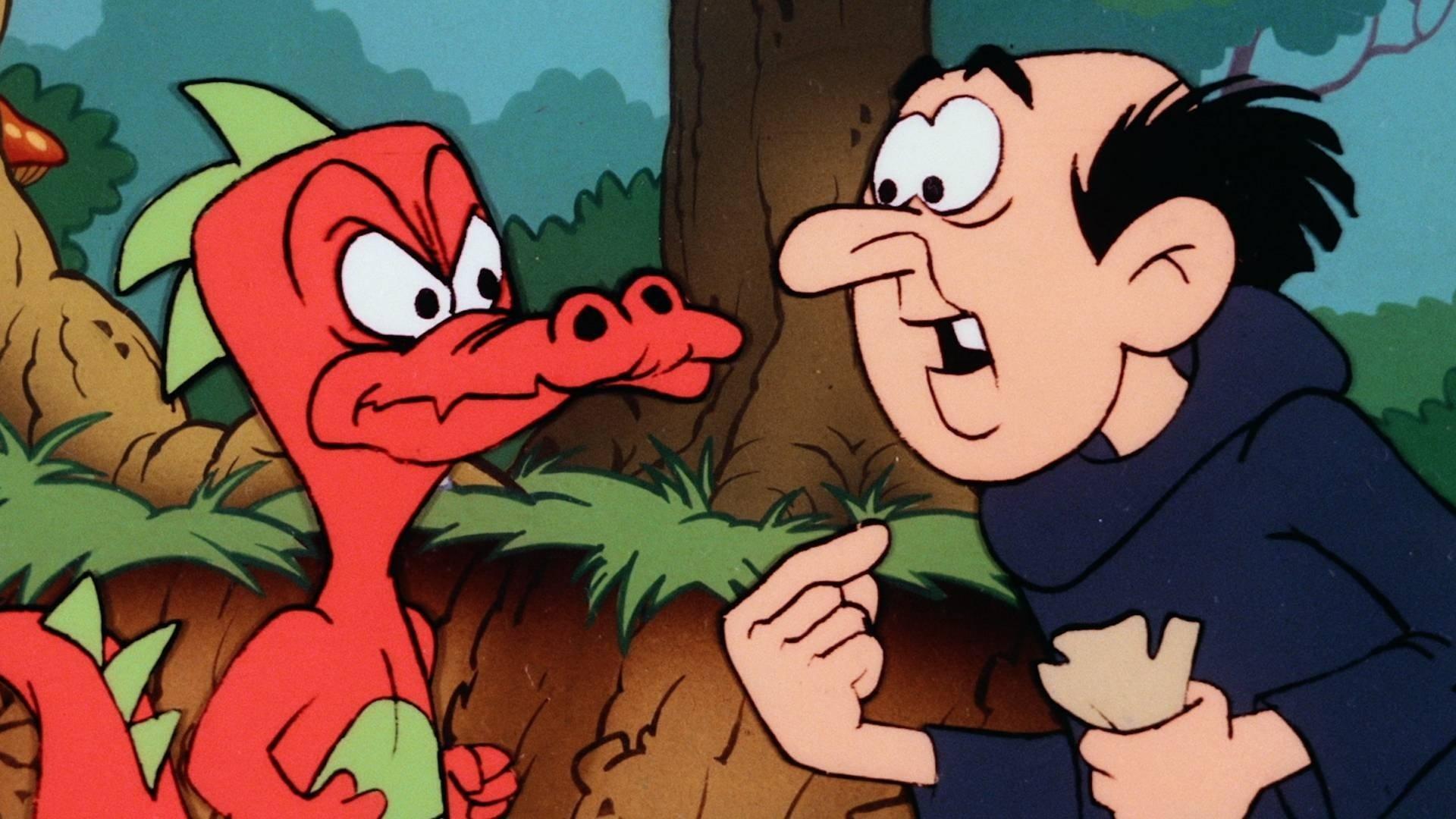 Still from St. Smurf and the Dragon