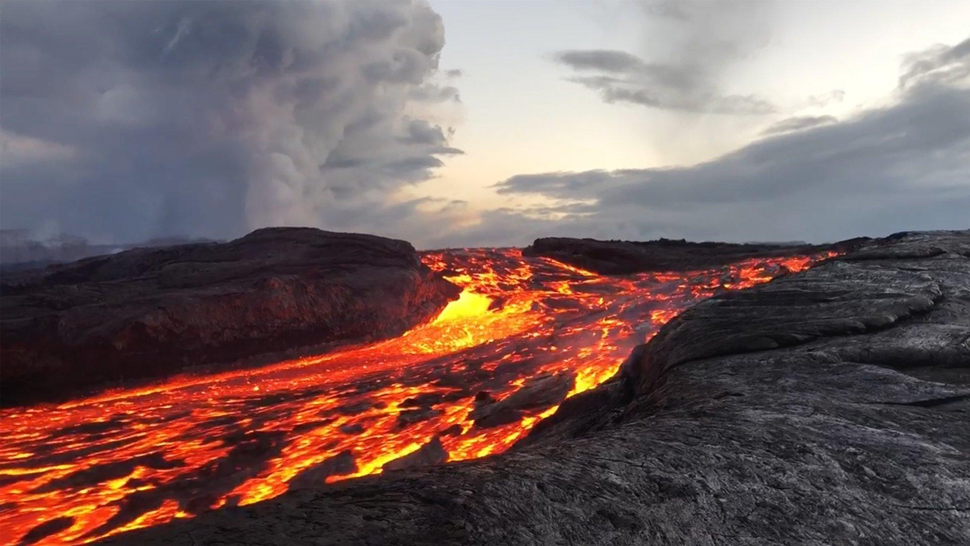 Still from Kïlauea: Hawai'i on Fire