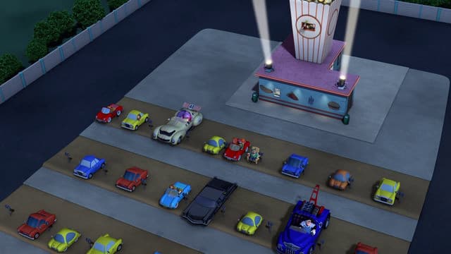 Still from Goofy's Drive-In
