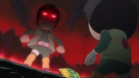 Still from Student vs. Master! Rock Lee vs. Might Guy! / I will Surpass Guy Sensei