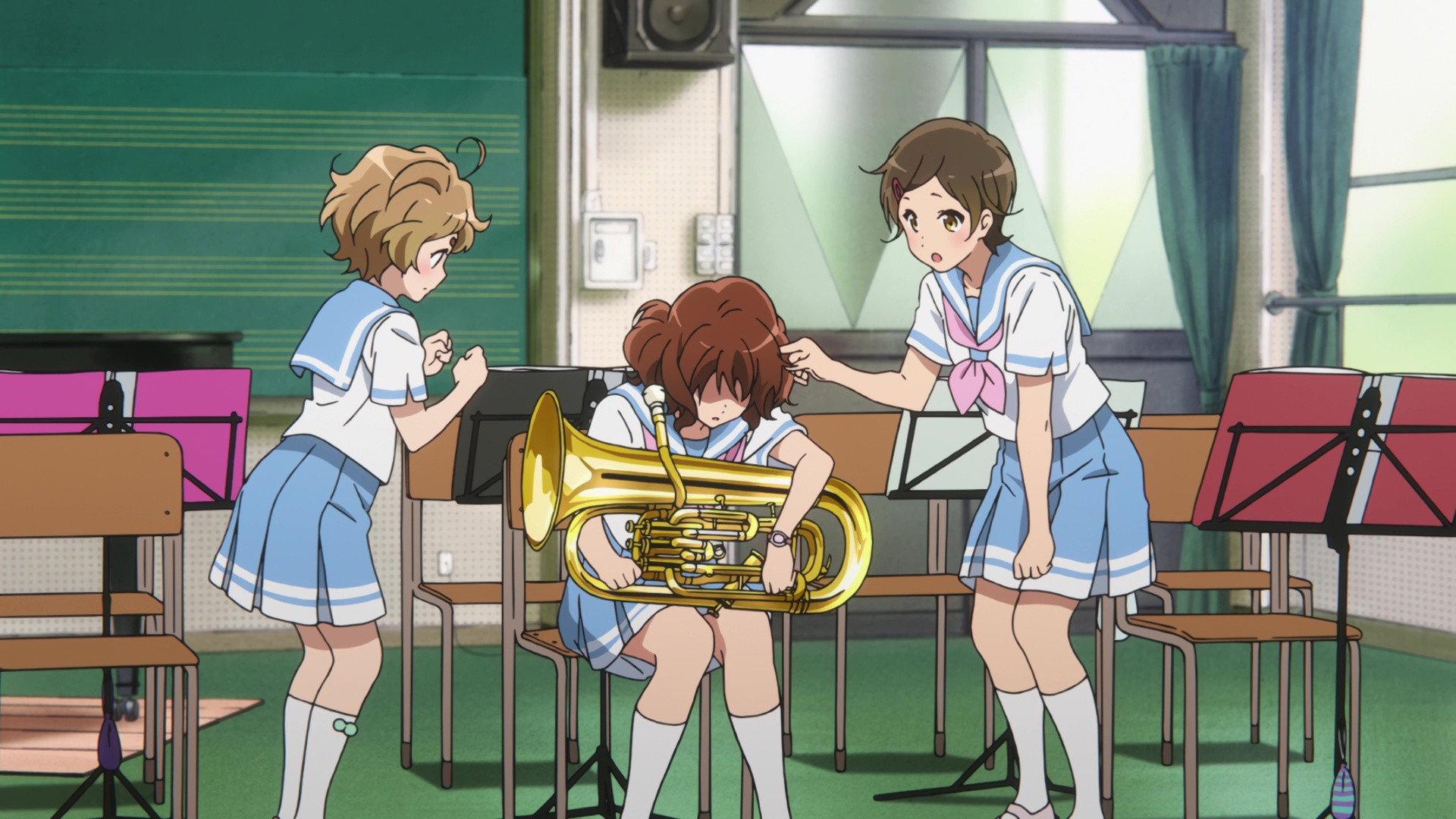 Still from The Everyday Life of Band Part 5: Lots of Problems Every Day!