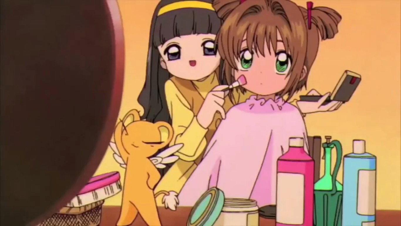 Still from How Lovely, Sakura-chan! Tomoyo’s Energetic Cardcaptor Sakura Video Diary!