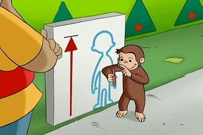 Still from Curious George vs. The Turbo Python 3000