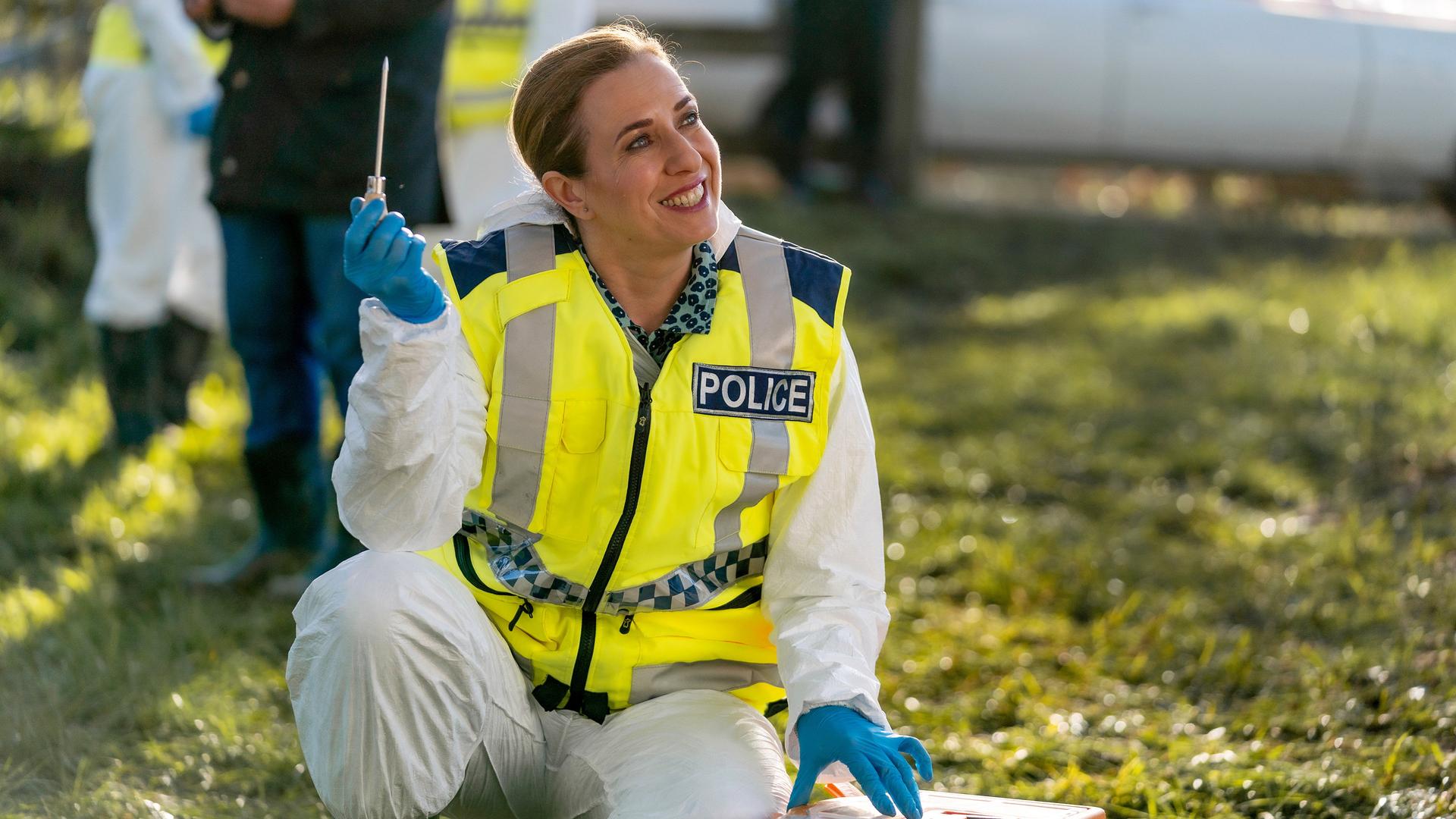 Still from Brokenwood-o-saurus