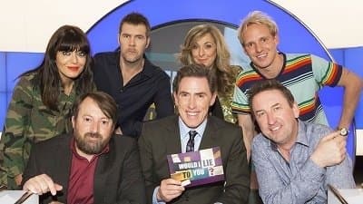 Still from Rhod Gilbert, Jamie Laing, Tracy-Ann Oberman and Claudia Winkleman