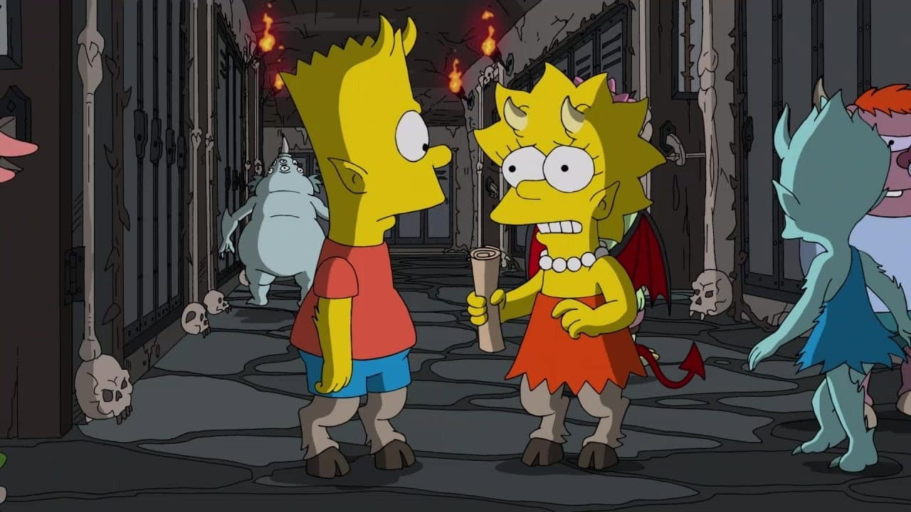 Still from Treehouse of Horror XXV