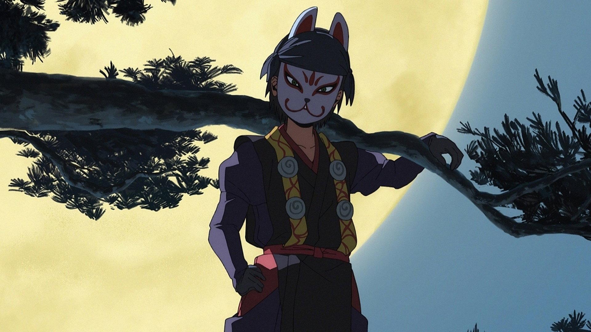 Still from Steal the Imperial Command from Ogasawara's Residence at Night