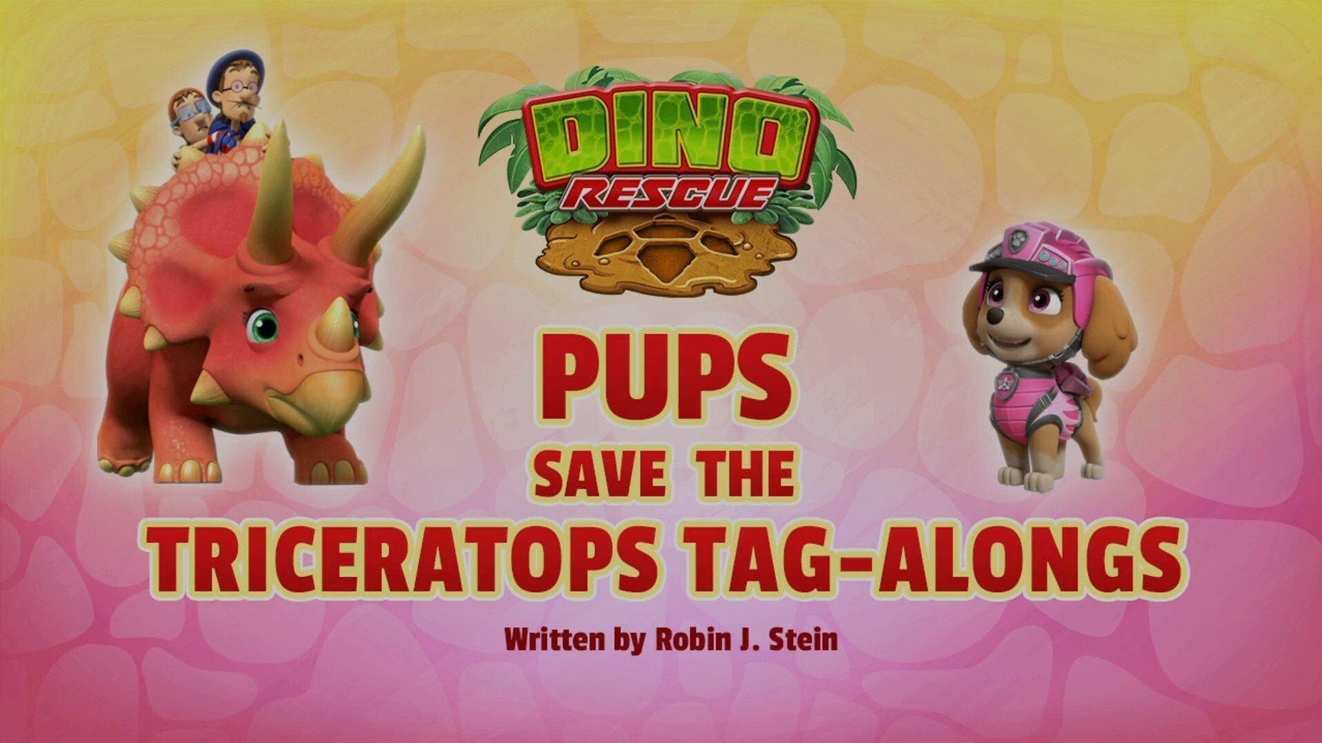 Still from Dino Rescue: Pups Save the Triceratops Tag-Alongs