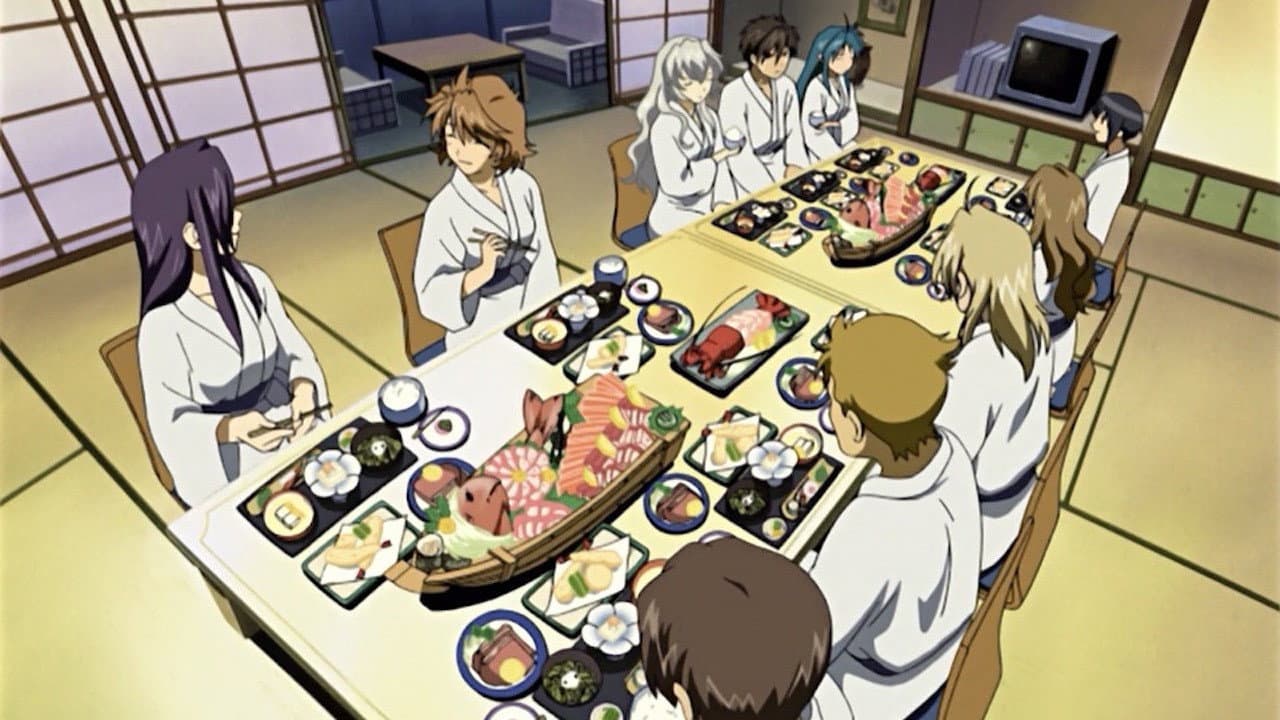 Still from A Goddess Comes to Japan (Part 2: The Hot Spring)
