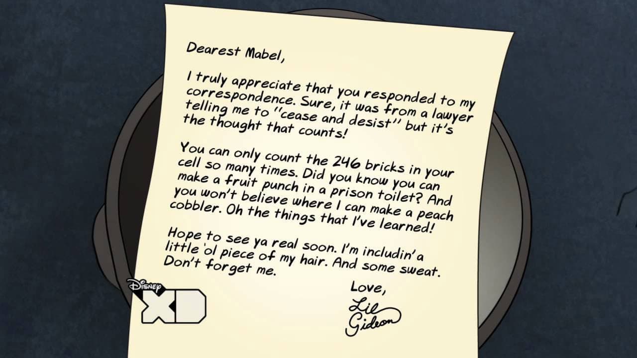 Still from Creepy Letters from Lil Gideon - Cease and Desist