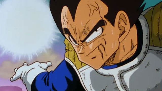 Still from An All-Out Kamehame-Ha! Vegeta's Terrible Transformation!