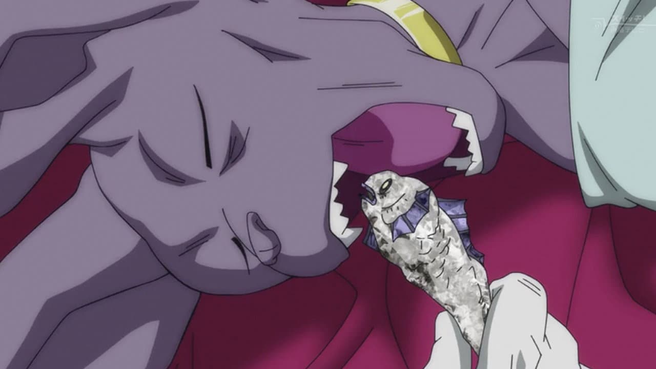 Still from I'm Here, Too! Training Commences on Beerus' World