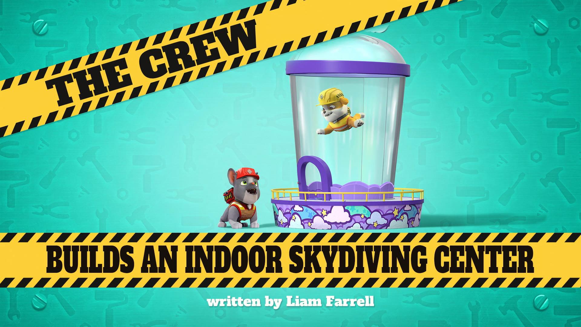 Still from The Crew Builds an Indoor Skydiving Center