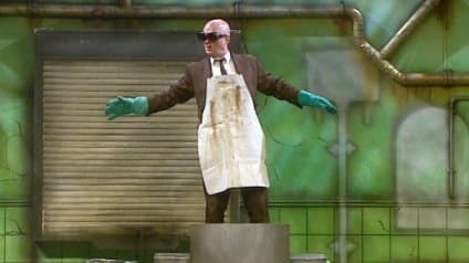 Still from Bottom Live 2001: An Arse Oddity