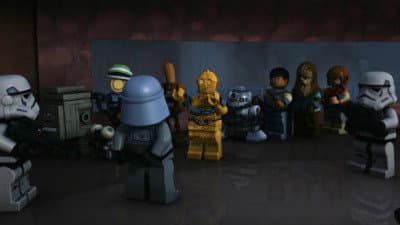 Still from Gambit on Geonosis