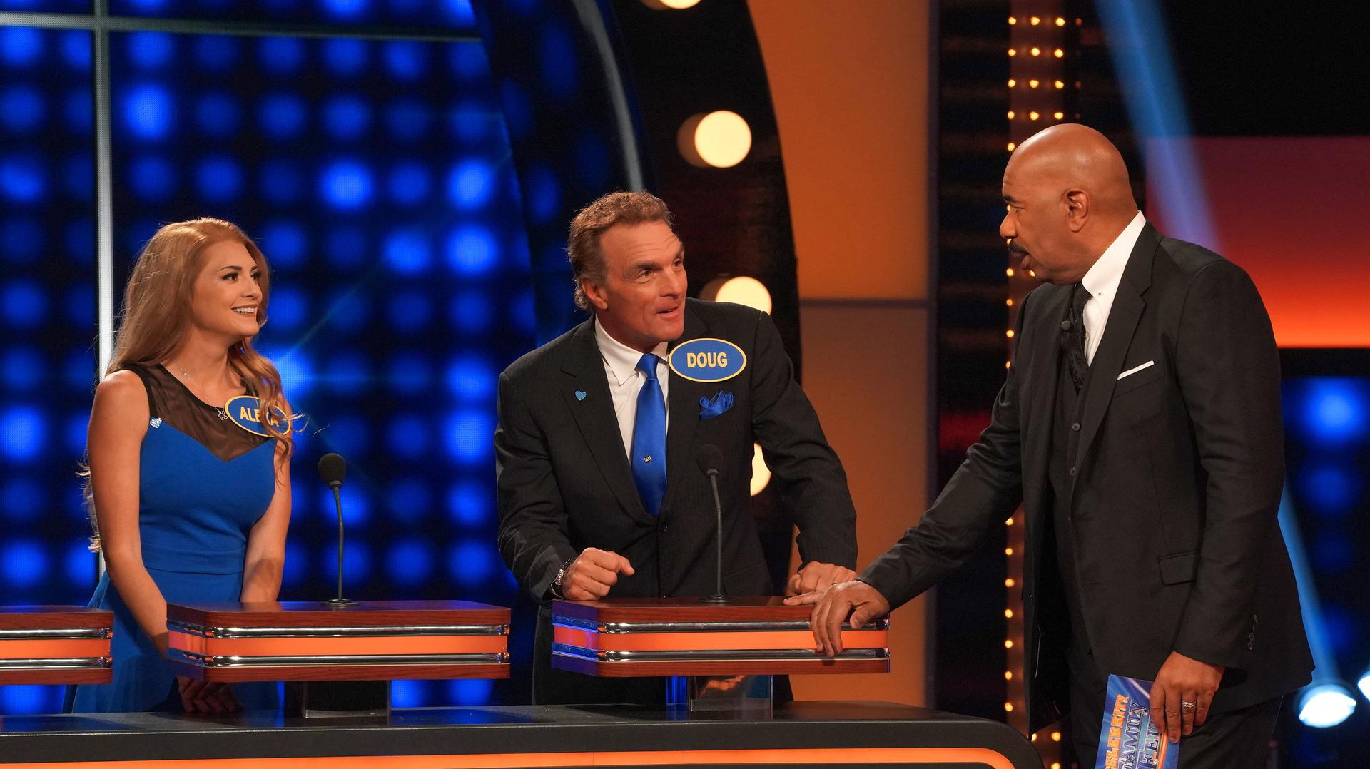 Still from Ninja vs. Juju and Jerry Springer vs. Doug Flutie