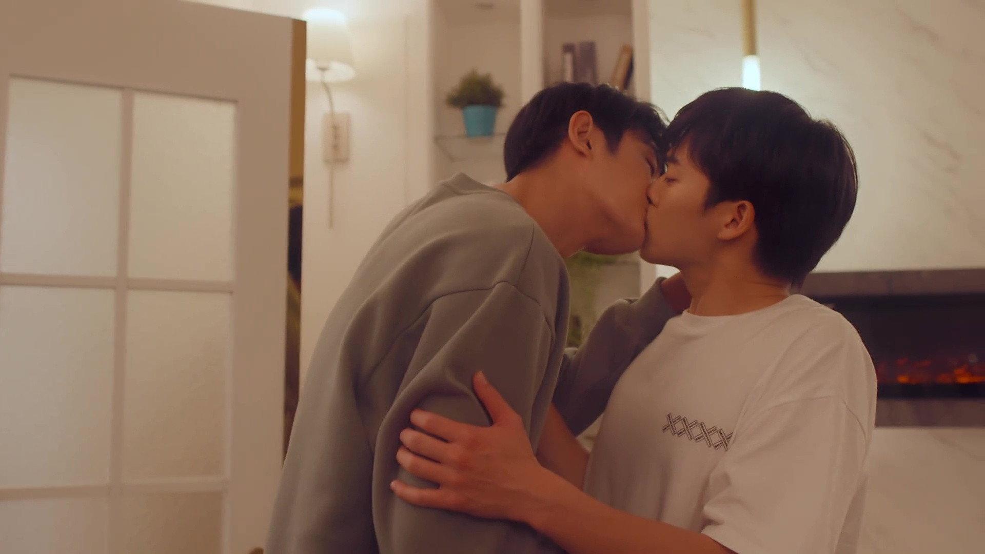 Still from An Awkward Confession, Becoming Lovers