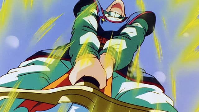 Still from Who Will Defeat Majin Buu? The Mightiest of Men Moves Out!