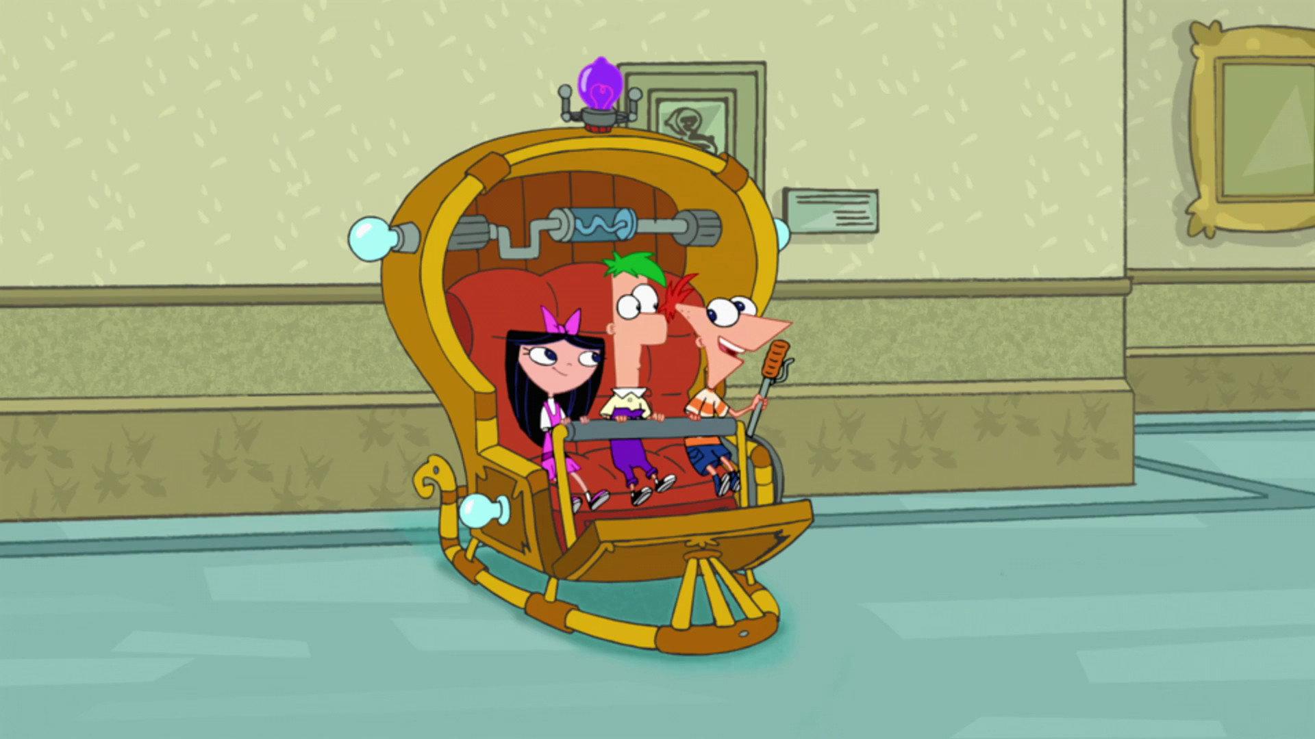 Still from Phineas and Ferb's Quantum Boogaloo