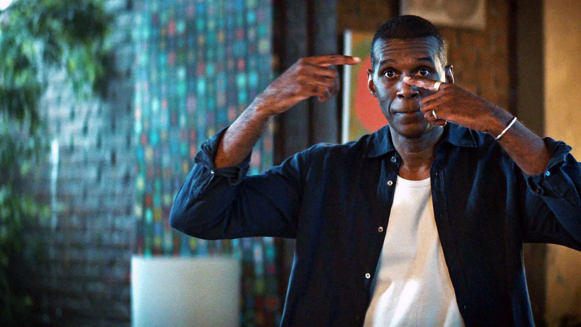Still from The Colorblind Painter