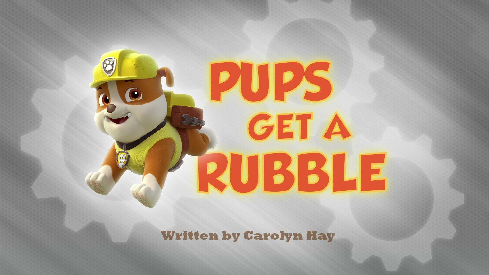 Still from Pups Get a Rubble