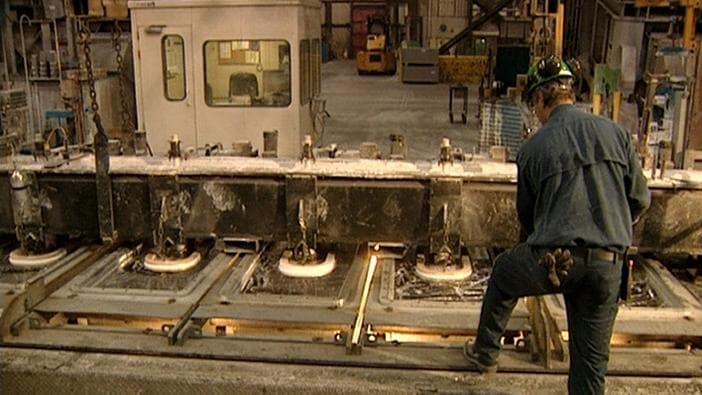 Still from Bicycle Helmets, Aluminum, Car Brakes, Lithium Batteries