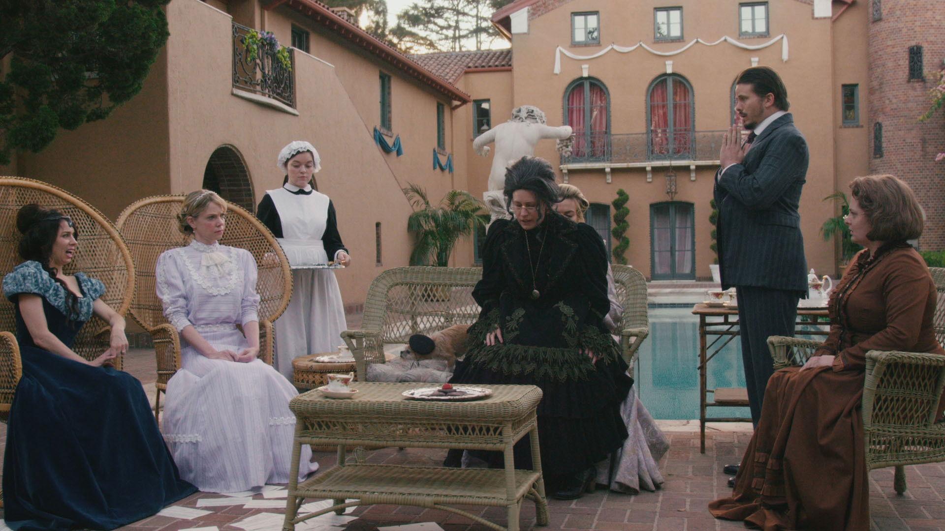 Still from Dog Dinner Party
