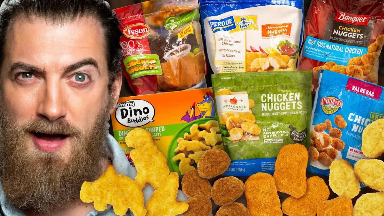 Still from Frozen Chicken Nuggets Taste Test