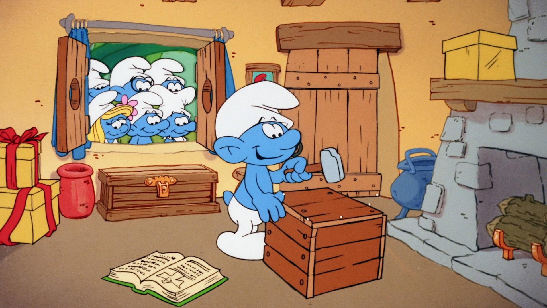 Still from The A-Maze-Ing Smurfs