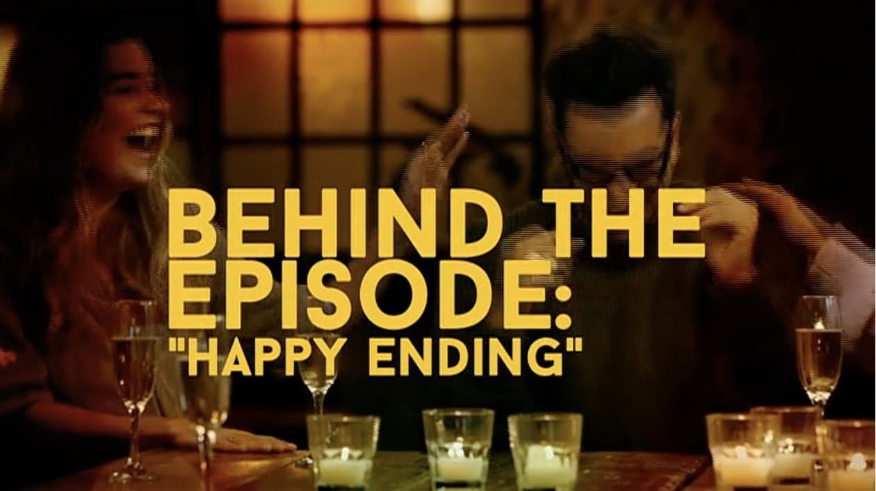 Still from Behind the Episode: "Happy Ending"