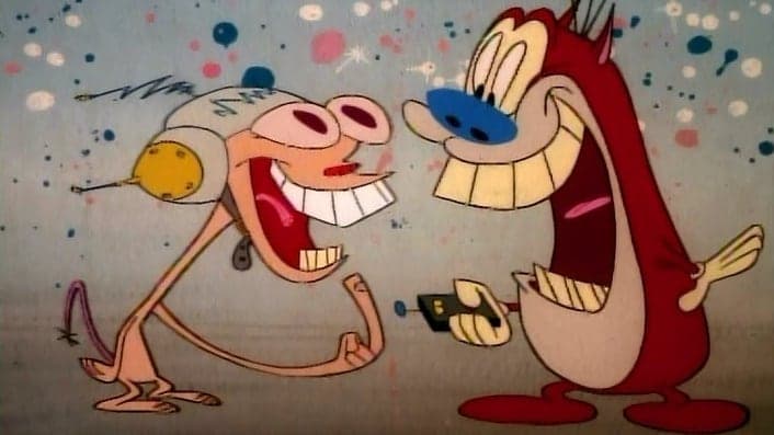 Still from Stimpy's Invention